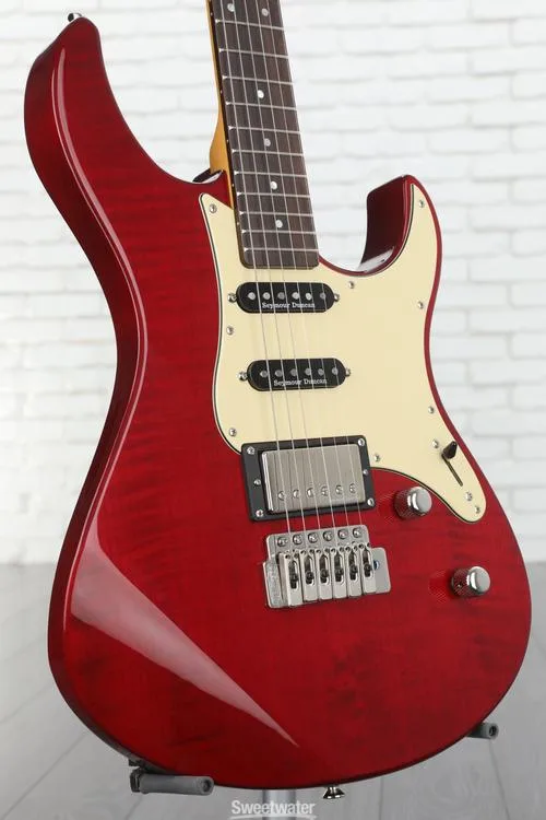 야마하 Yamaha PAC612VIIFMX Pacifica Electric Guitar - Fired Red