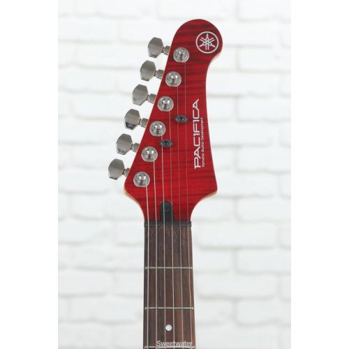 야마하 Yamaha PAC612VIIFMX Pacifica Electric Guitar - Fired Red