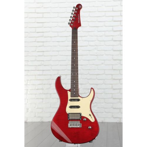 야마하 Yamaha PAC612VIIFMX Pacifica Electric Guitar - Fired Red