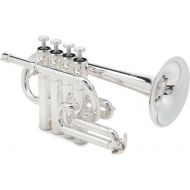 Yamaha YTR-6810S Professional Bb/A Piccolo Trumpet - Silver Plated Demo