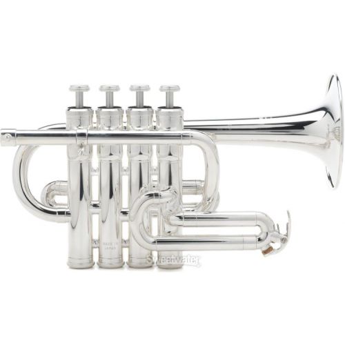 야마하 Yamaha YTR-6810S Professional Bb/A Piccolo Trumpet - Silver Plated Demo