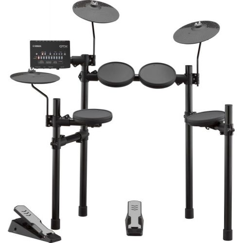 야마하 Yamaha DTX402K Electronic Drum Set Essentials/Mat/Headphones Bundle