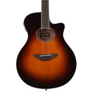 Yamaha APX600 Thin-line Cutaway - Old Violin Sunburst