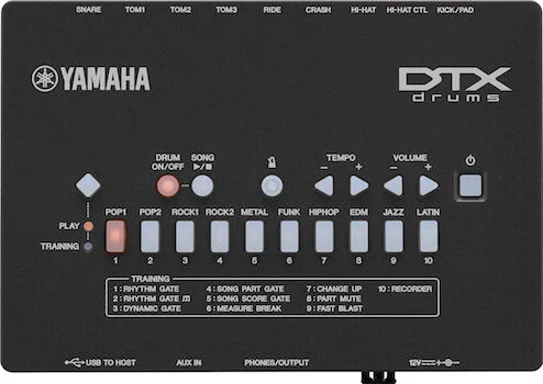 야마하 Yamaha DTX452K Electronic Drum Set