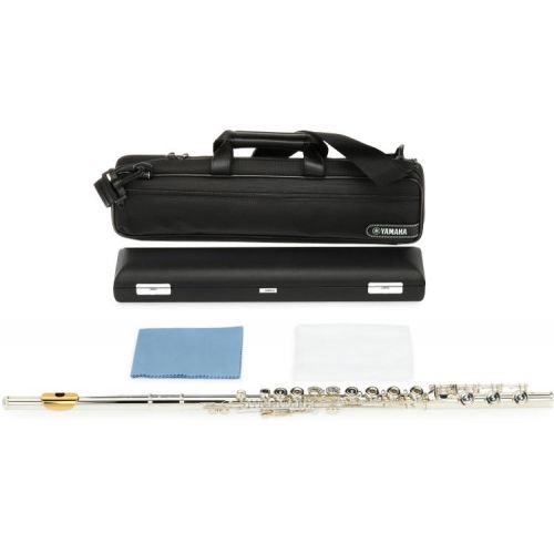 야마하 Yamaha YFL-462H Intermediate Flute with Gold Lip-plate