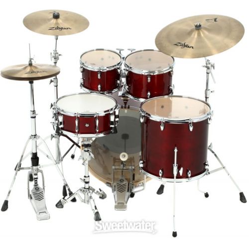 야마하 Yamaha SBP2F50 Stage Custom Birch 5-piece Shell Pack - Cranberry Red