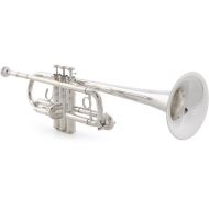 Yamaha YTR-9445NYSIII Xeno Artist Professional C Trumpet - Silver-plated with YM Bell