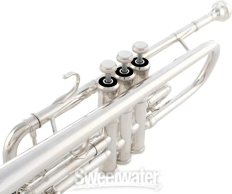 야마하 Yamaha YTR-9445NYSIII Xeno Artist Professional C Trumpet - Silver-plated with YM Bell