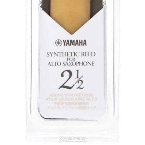 야마하 Yamaha ASR25 Synthetic Alto Saxophone Reed - 2.5