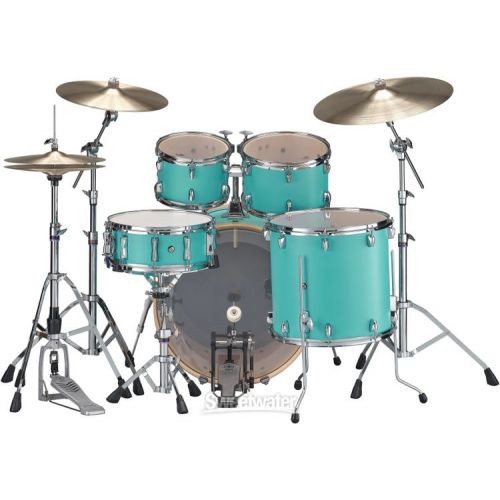 야마하 Yamaha SBP2F50 Stage Custom Birch 5-piece Shell Pack - Matte Surf Green