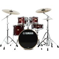 Yamaha SBP0F50 Stage Custom Birch 5-piece Shell Pack - Cranberry Red