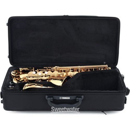 야마하 Yamaha YAS-480 Intermediate Alto Saxophone - Gold Lacquer