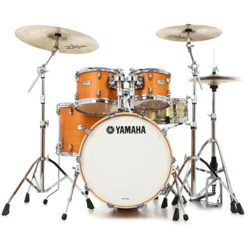 야마하 Yamaha TMP0F56CRS Tour Custom 5-piece Shell Pack (Matching Snare) - Caramel Satin