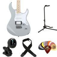 Yamaha PAC112VM Pacifica Electric Guitar Essentials Bundle - Grey