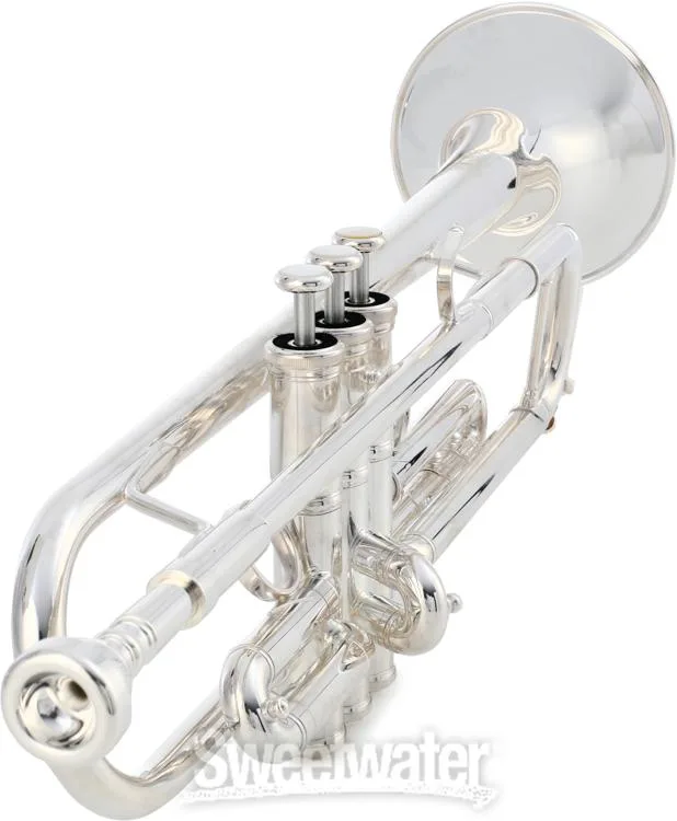 야마하 Yamaha YTR-8345II Xeno Professional Bb Trumpet - Silver-plated with Reversed Leadpipe Demo