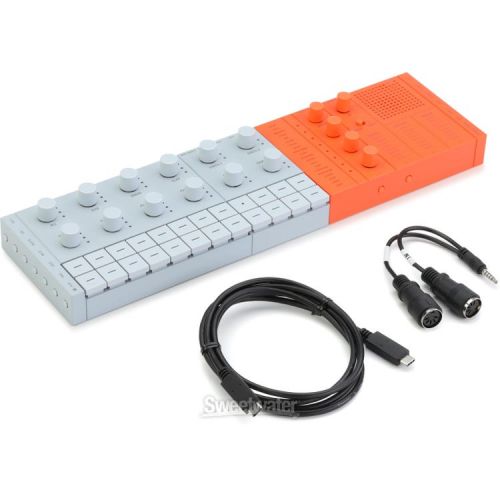 야마하 Yamaha Seqtrak Mobile Music Ideastation with Keyboard - Orange & Grey with Keyboard