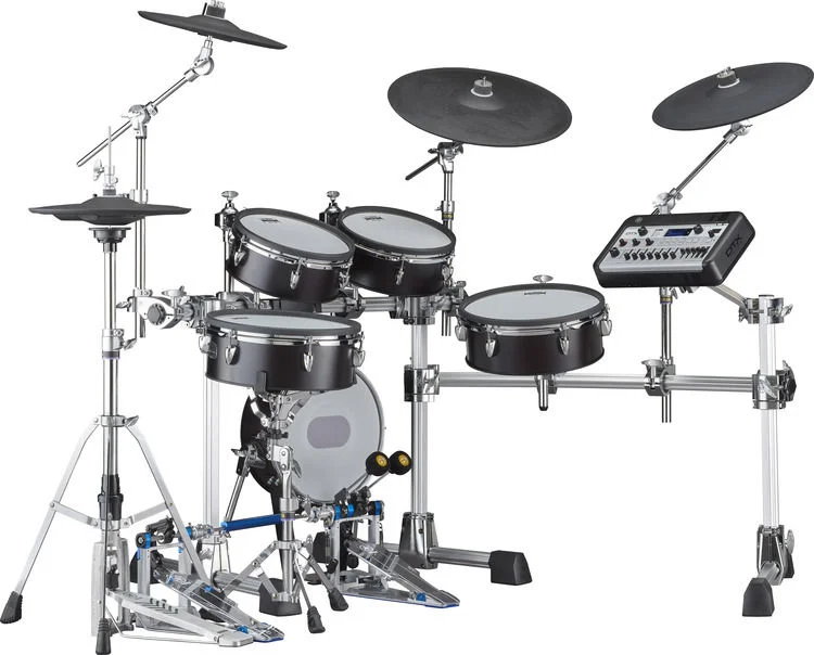 야마하 Yamaha DTX10K-X Electronic Drum Set with TCS Heads - Black Forest