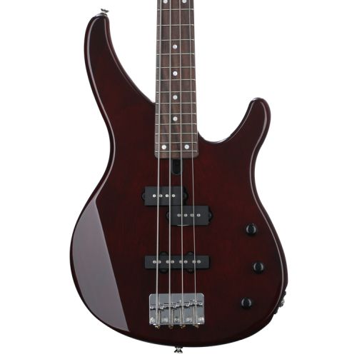 야마하 Yamaha TRBX174EW Bass Guitar Essentials Bundle - Root Beer