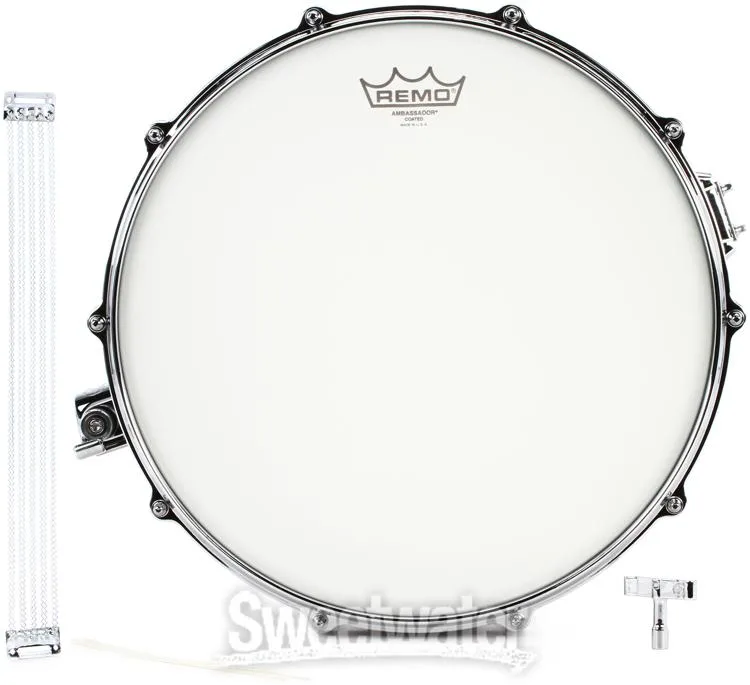 야마하 Yamaha Recording Custom Aluminum Snare Drum - 5.5 x 14-inch - Brushed