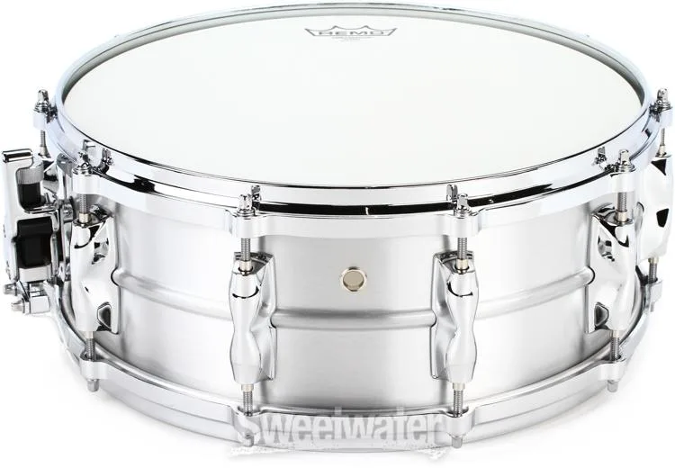 야마하 Yamaha Recording Custom Aluminum Snare Drum - 5.5 x 14-inch - Brushed