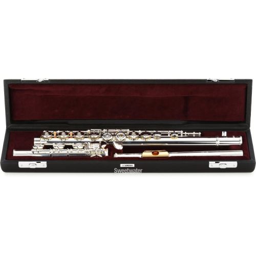 야마하 Yamaha YFL-362H Intermediate Flute with Gold-plated Lip Plate