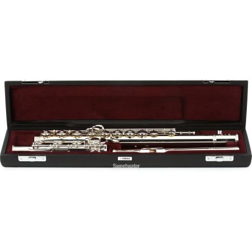 야마하 Yamaha YFL-587H Professional Flute - C# Trill and Gizmo Key