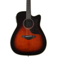 Yamaha A1R Dreadnought Cutaway - Tobacco Brown Sunburst