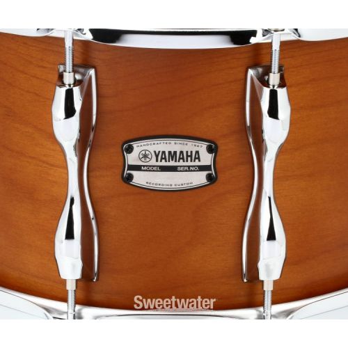 야마하 Yamaha Recording Custom Snare Drum - 8 x 14-inch - Real Wood