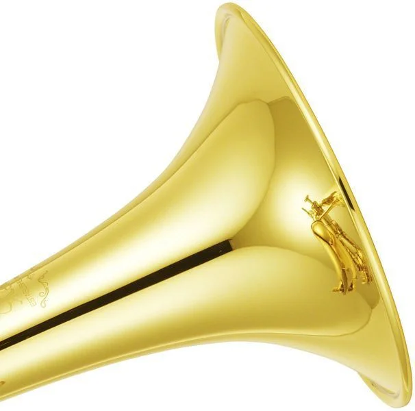 야마하 Yamaha YTR-8345II Xeno Professional Bb Trumpet - Large Bore - Gold Brass Bell - Clear Lacquer