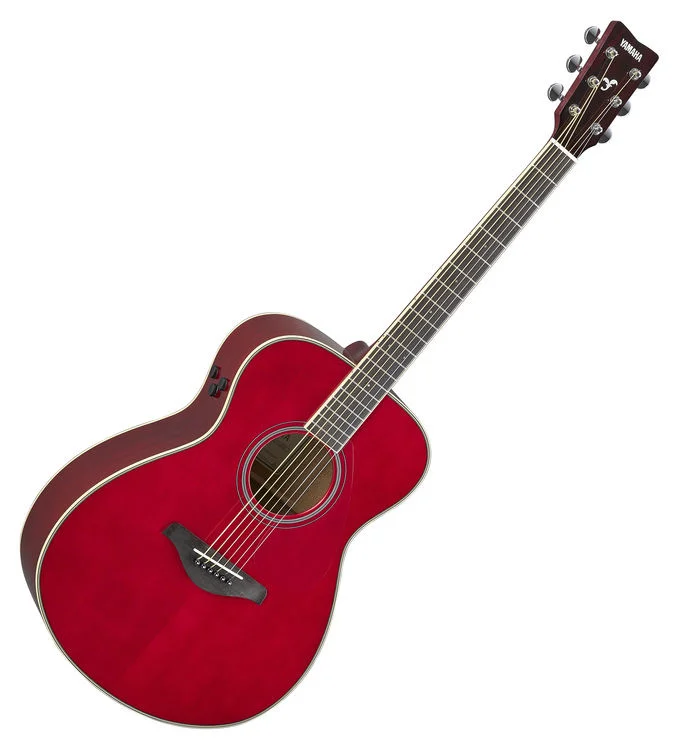 야마하 Yamaha FS-TA TransAcoustic Concert Acoustic-electric Guitar - Ruby Red