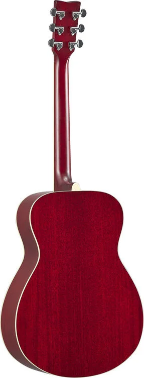 야마하 Yamaha FS-TA TransAcoustic Concert Acoustic-electric Guitar - Ruby Red