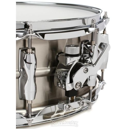 야마하 Yamaha Recording Custom Stainless Steel Snare Drum - 5.5 x 14-inch - Brushed