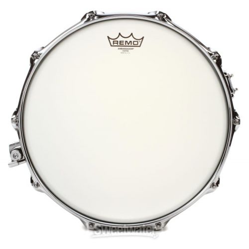 야마하 Yamaha Recording Custom Stainless Steel Snare Drum - 5.5 x 14-inch - Brushed