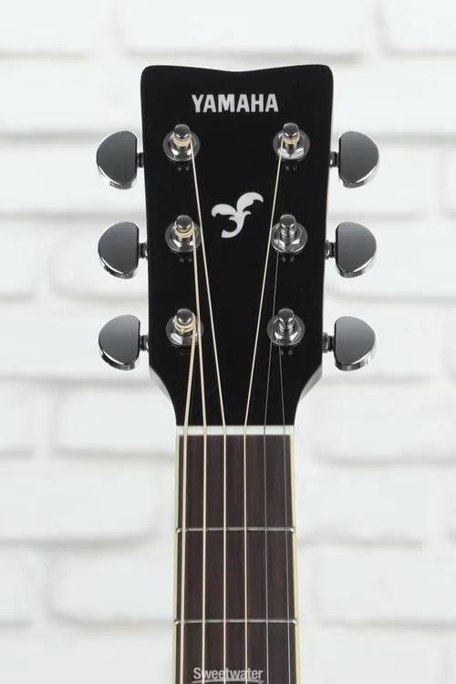 야마하 Yamaha FGC-TA TransAcoustic Dreadnought Guitar - Black Demo