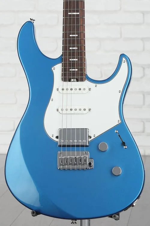 Yamaha PACS+12 Pacifica Standard Plus Electric Guitar - Sparkle Blue, Rosewood Fingerboard