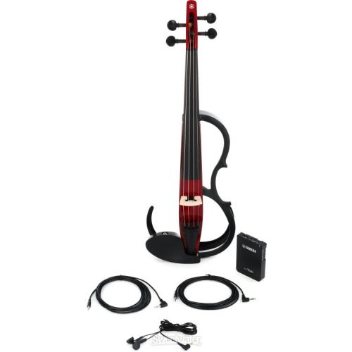 야마하 Yamaha Silent Series YSV104 Electric Violin - Red