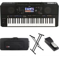 Yamaha PSRSX900 61-key Arranger Workstation Stage Bundle