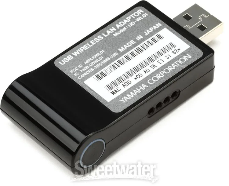 야마하 Yamaha UD-WL01 USB Wireless LAN Adaptor for iOS Devices Demo