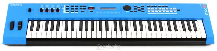 야마하 Yamaha MX61 Music Synthesizer V2 - Blue