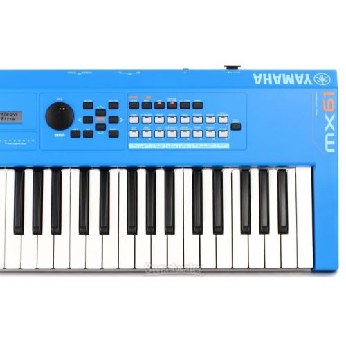 야마하 Yamaha MX61 Music Synthesizer V2 - Blue