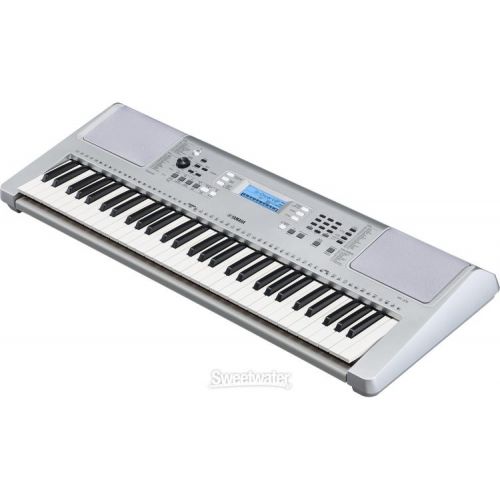 야마하 Yamaha YPT370 61-key Portable Keyboard - Silver