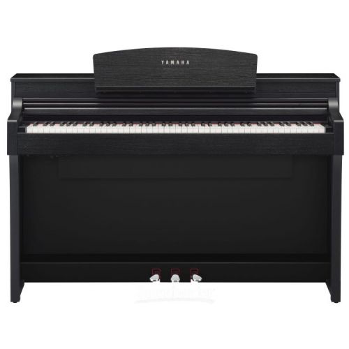 야마하 Yamaha Clavinova CSP-170 Digital Upright Piano - Matte Black Finish