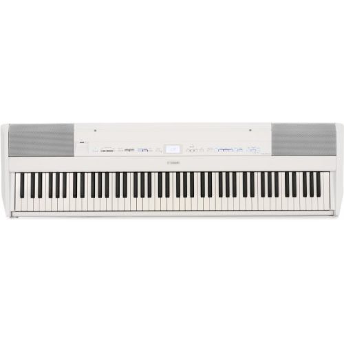 야마하 Yamaha P515WH 88-key Digital Piano with Speakers Essentials Bundle - White