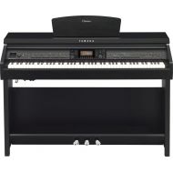 Yamaha Clavinova CVP-701 Digital Upright Piano with Bench - Matte Black Finish