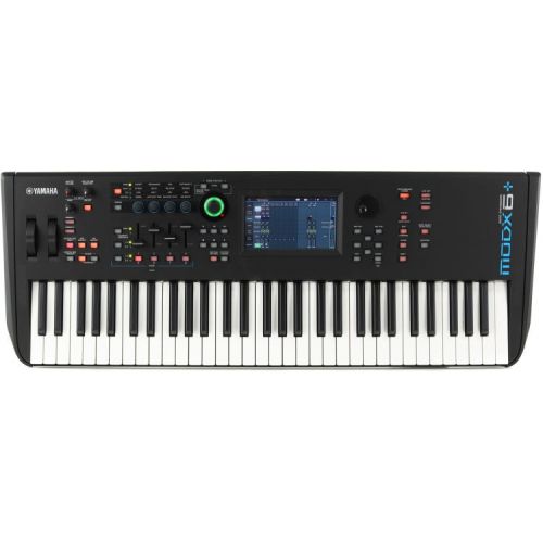 야마하 Yamaha MODX6+ 61 Semi-weighted Key Synthesizer Essentials Bundle