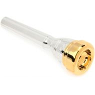 Yamaha Heavyweight Trumpet Mouthpiece - 11B4, Gold-plated Rim and Cup