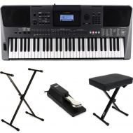 Yamaha PSR-I500 61-key Portable Keyboard (Indian) Essentials Bundle