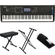 Yamaha MODX8+ GHS-weighted Key Synthesizer Essentials Bundle