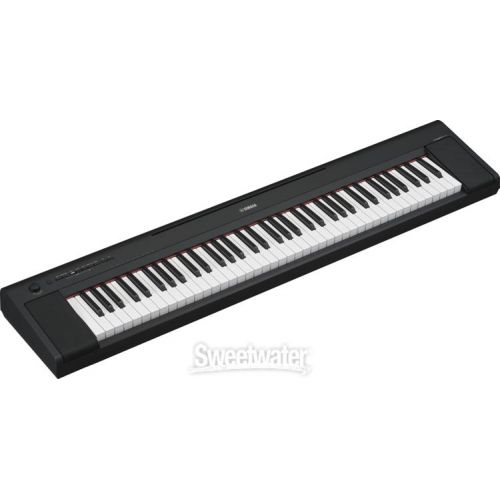 야마하 Yamaha Piaggero NP-35 76-key Portable Piano - Black