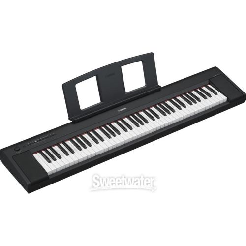 야마하 Yamaha Piaggero NP-35 76-key Portable Piano - Black